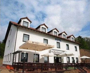 Hotel Am Schiffshebewerk Niederfinow Exterior photo
